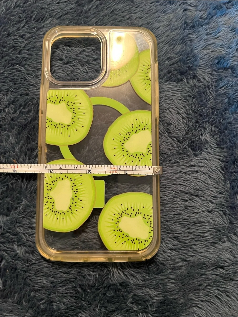 OtterBox Symmetry+  Clear Kiwi Print Phone Case Green Kiwi Pattern iPhone 13 Pro